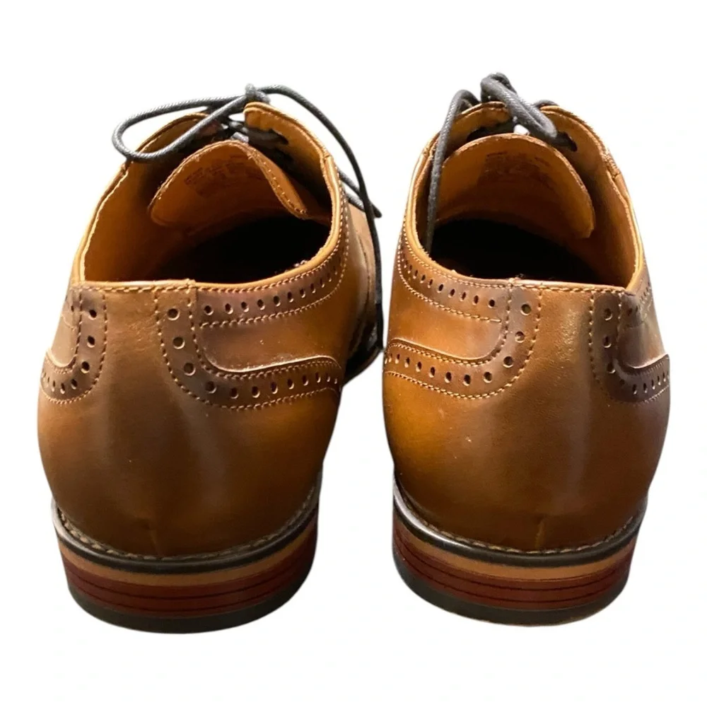 Apt. 9 Men's Tan Leather Oxfords